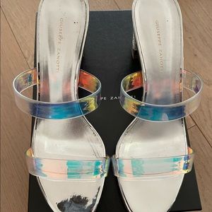 Giuseppe Zanotti Silver heels